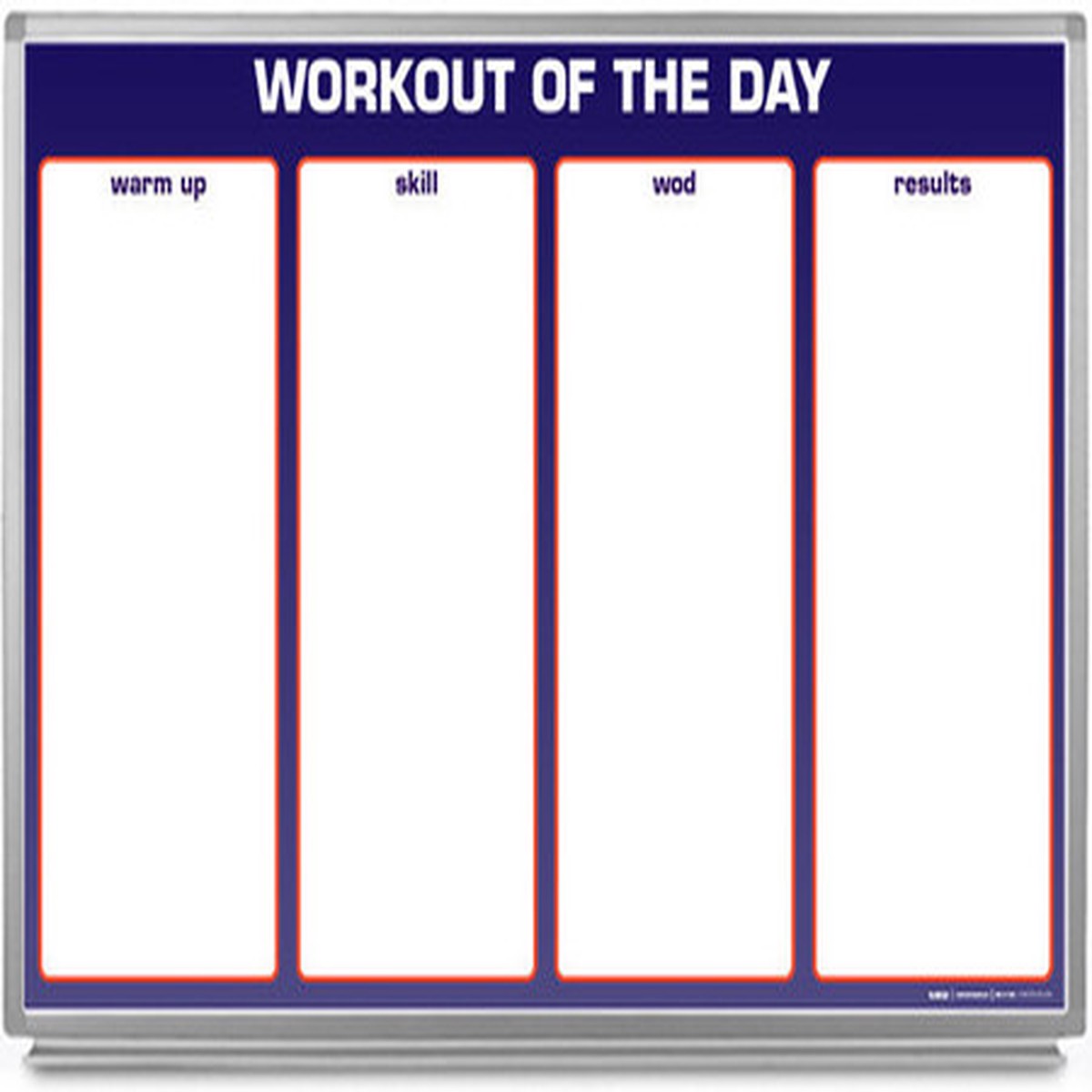 Workout of The Day Whiteboard