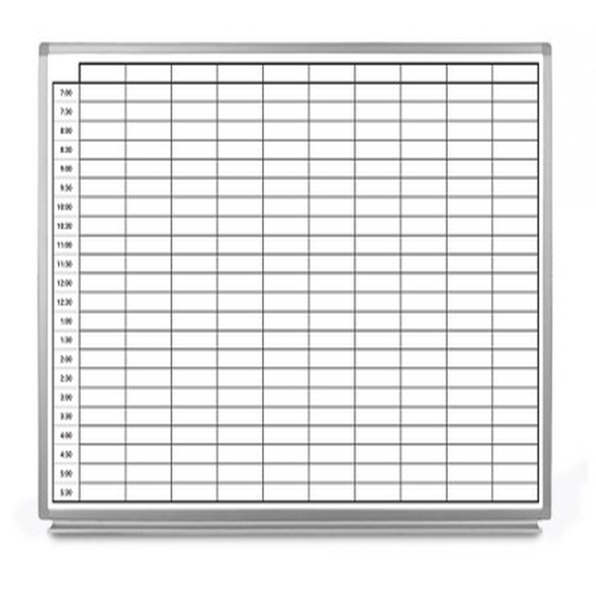 30 Minute Schedule Dry-Erase Scheduling Whiteboard