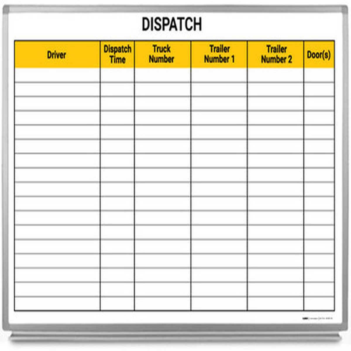 Dispatch Whiteboard